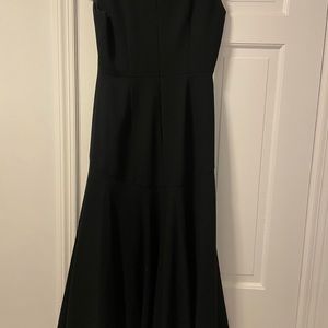 Elie Tahari Asymmetrical Dress w/ sweetheart neckline